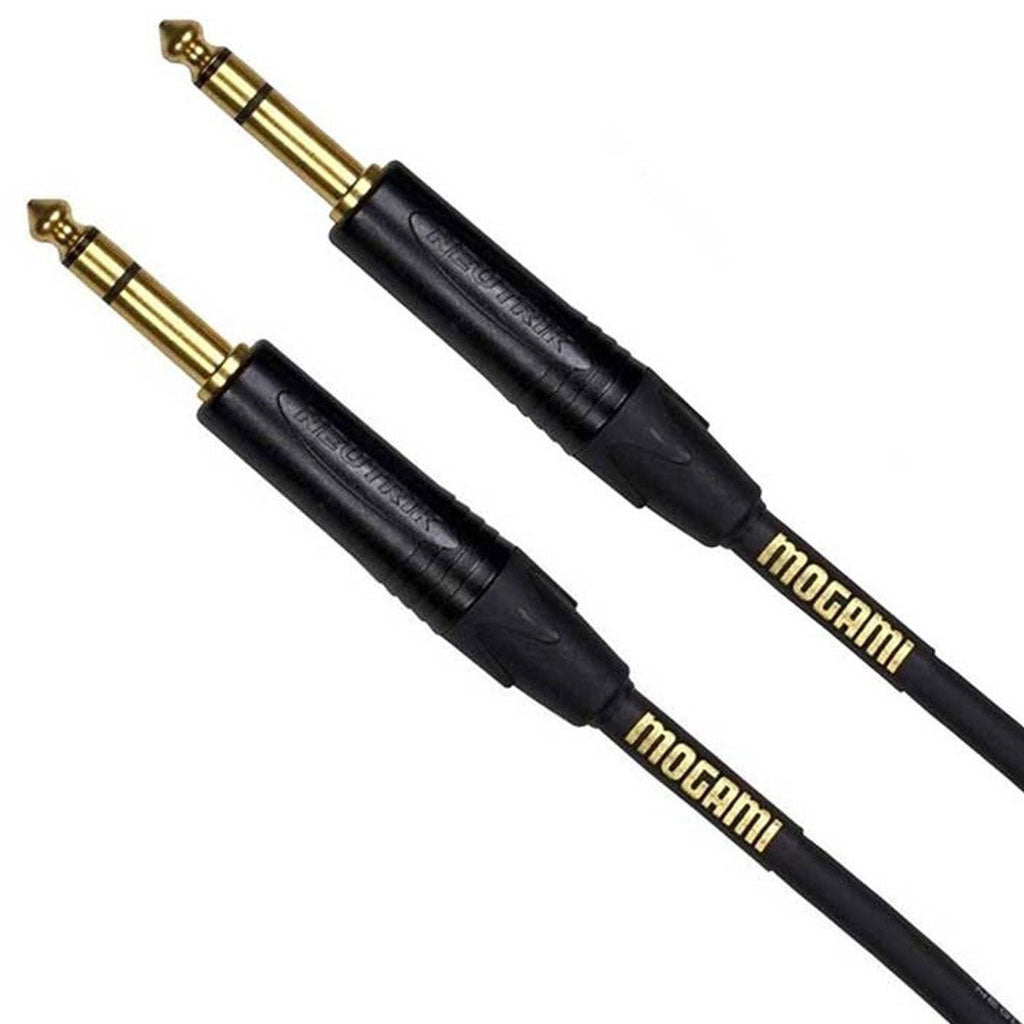 Mogami 6FT Gold Series Stereo TRS Cable - Straight/Straight