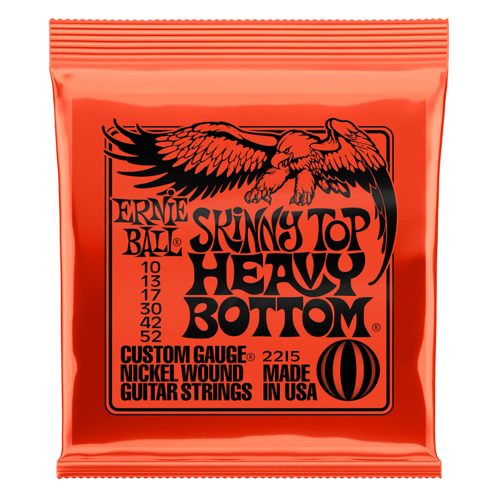 Ernie Ball E2215 Skinny Top Heavy Bottom 10-52 Guitar Strings Guitar Strings P02215