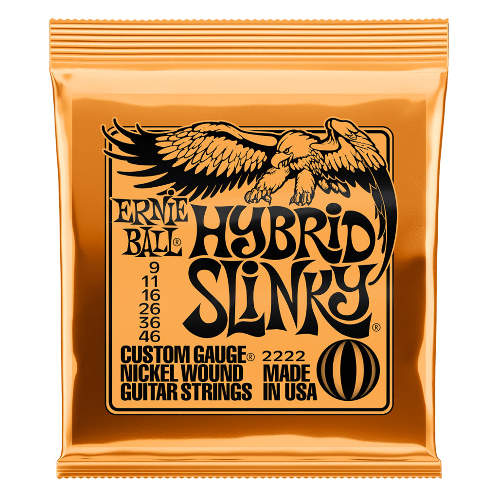 Ernie Ball E2222 Hybrid Slinky 9-46 Guitar Strings Guitar Strings P02222