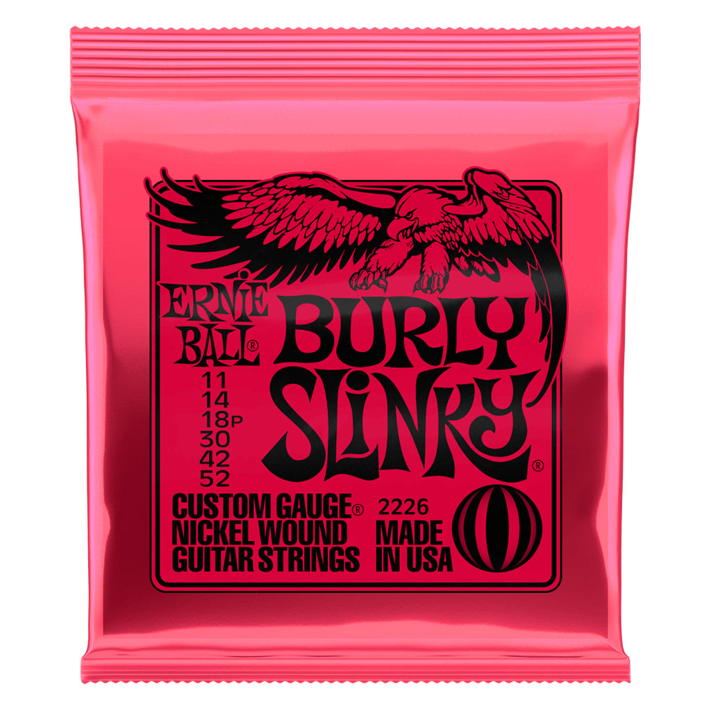 Ernie Ball E2226 Burly Slinkys 11 52 Guitar Strings Guitar Strings P02226