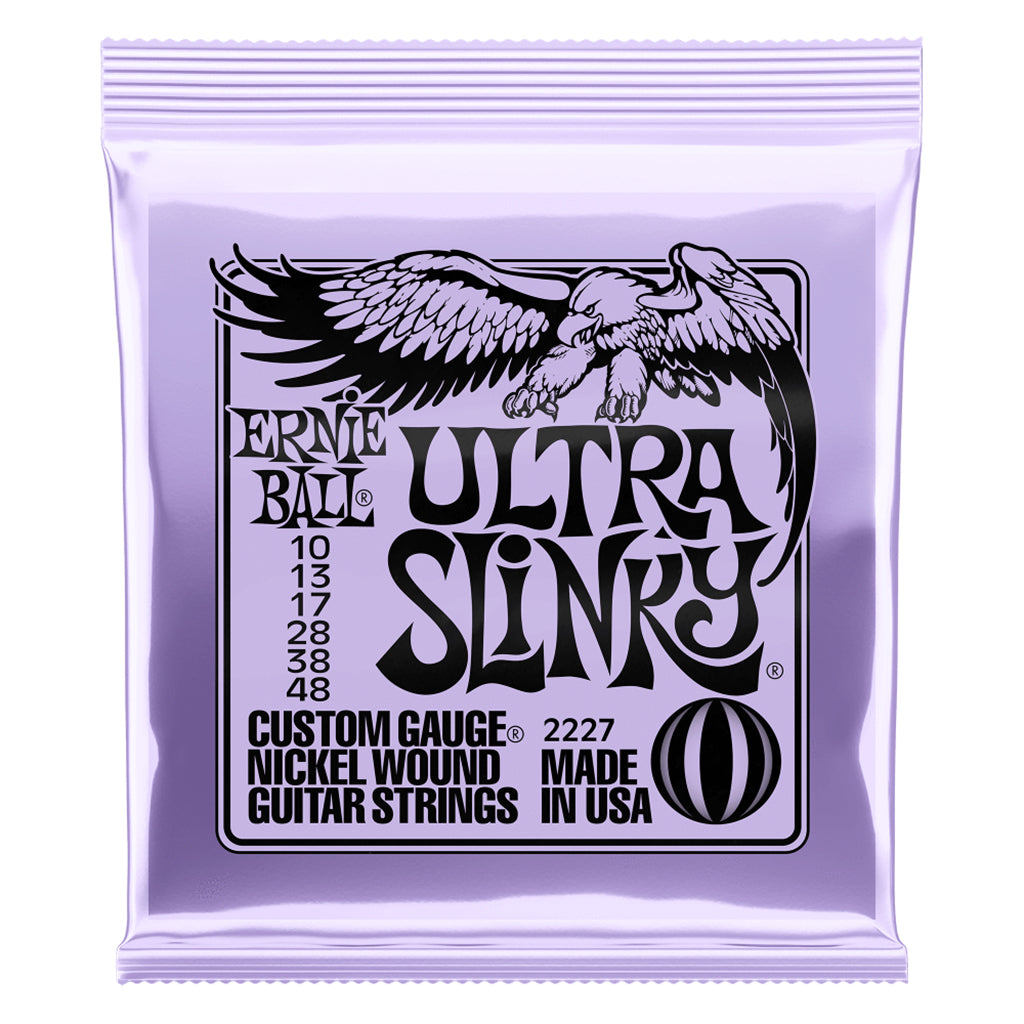 Ernie Ball E2227 Ultra Slinkys 10 48 Guitar Strings Guitar Strings P02227