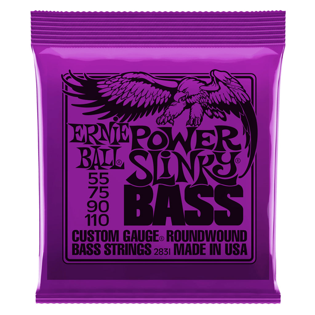 Ernie Ball E2831 - Power Slinky Bass 55-110 Bass Guitar Strings