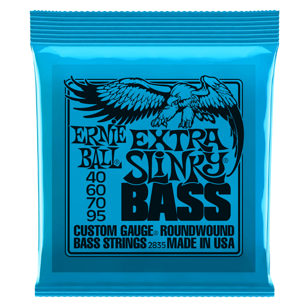 Ernie Ball E2835 Extra Slinky Bass 40 95 Bass Guitar Strings Bass Strings P02835