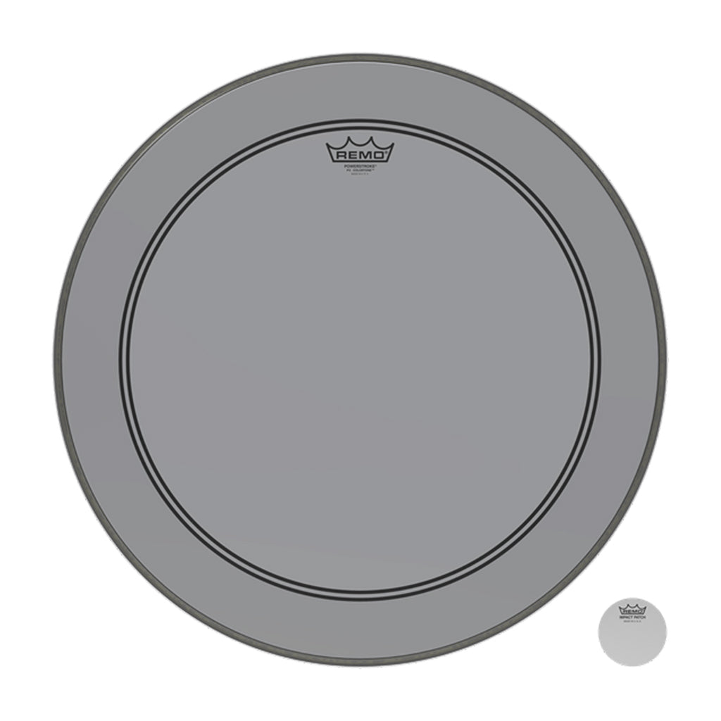 Remo - 22" - Powerstroke 3 Colortone Smoke