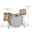 PDP Concept Maple Classic Shell Pack - 26" 16" 13" - Natural Finish With Wood Hoops