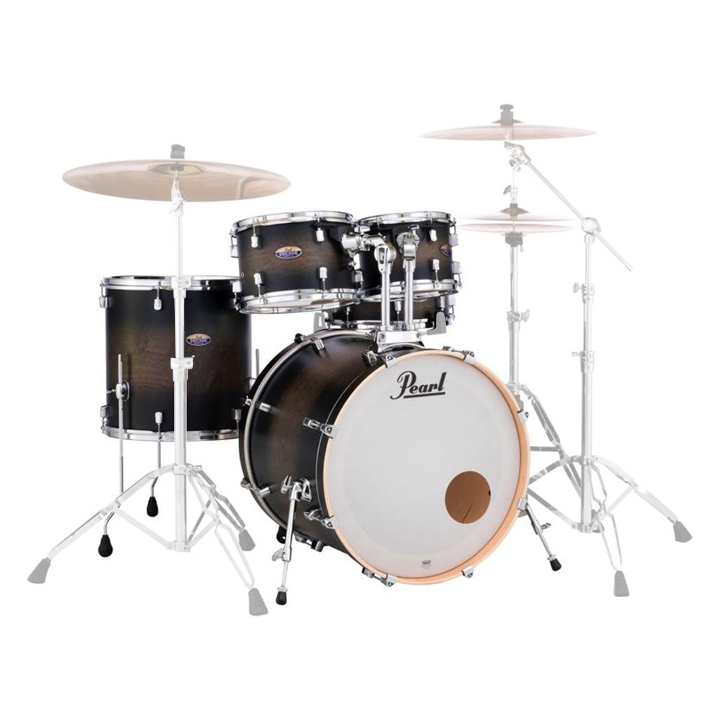 Pearl Decade Maple 5-Piece Shell Pack - Satin Black Burst