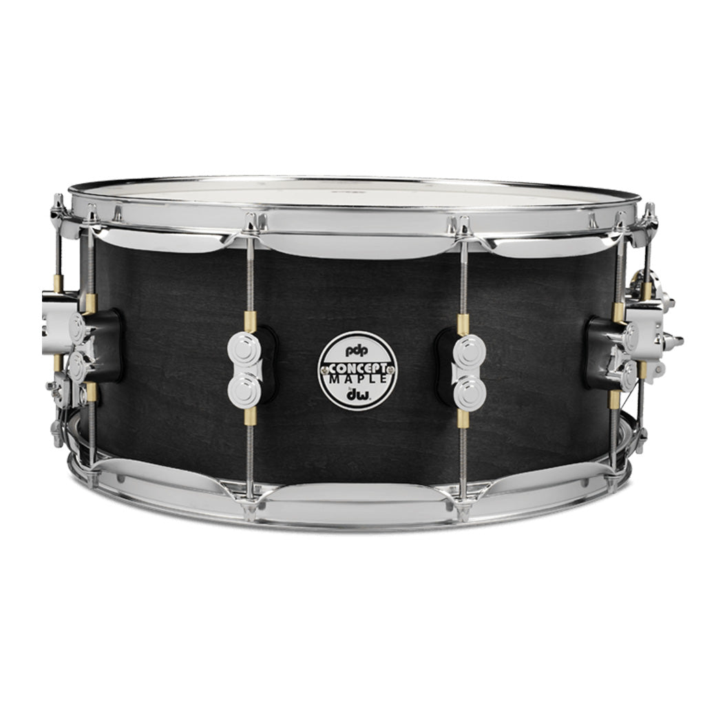PDP - Concept Maple 14"x5.5" Black Wax - Snare Drum