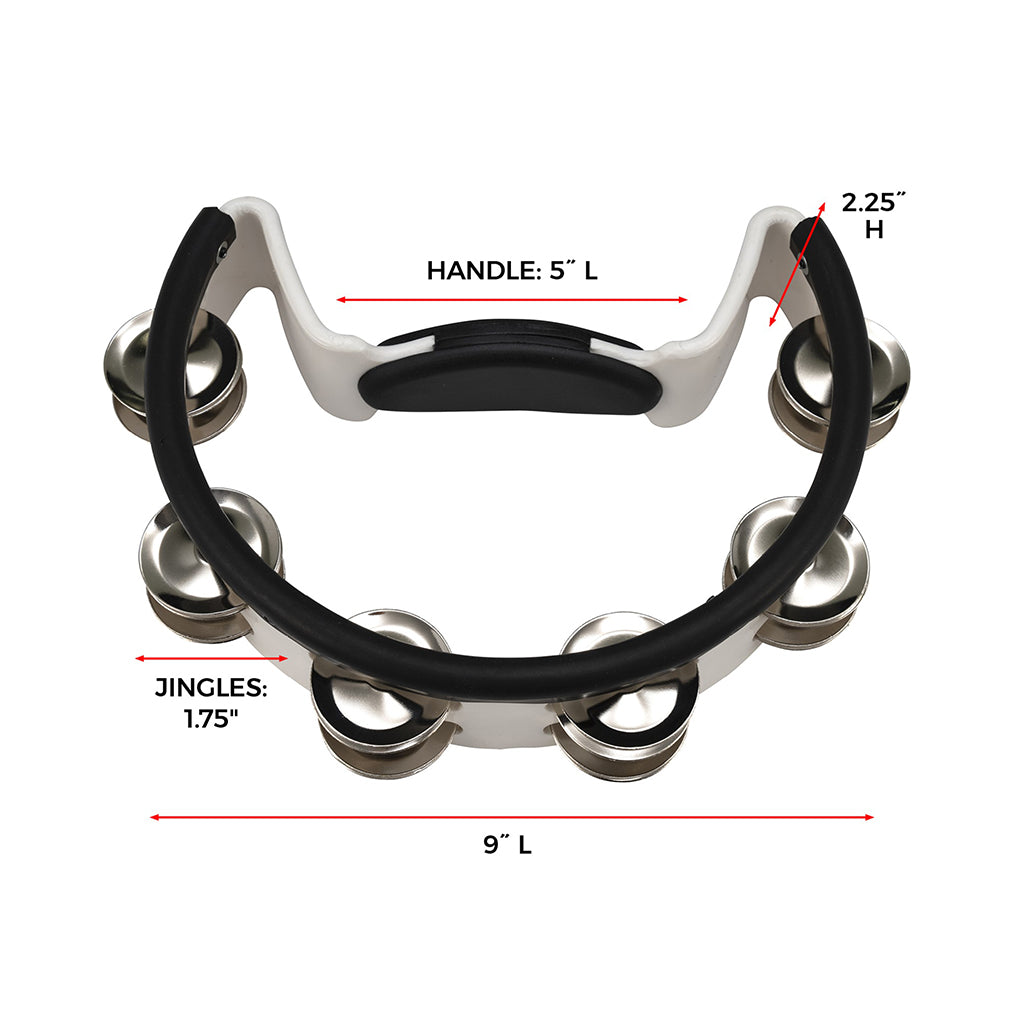 Pearl - Quick Draw Tambourine Steel Jingles with Quickmount Holder - X Model