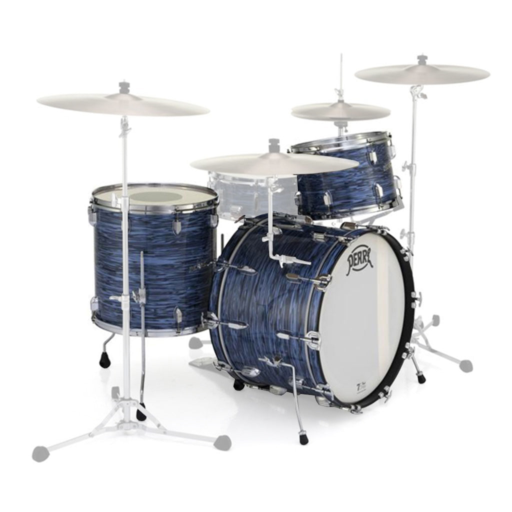 Pearl 75th Anniversary President Series Deluxe 20&quot; 3-Piece Shell Pack Lauan - Ocean Ripple
