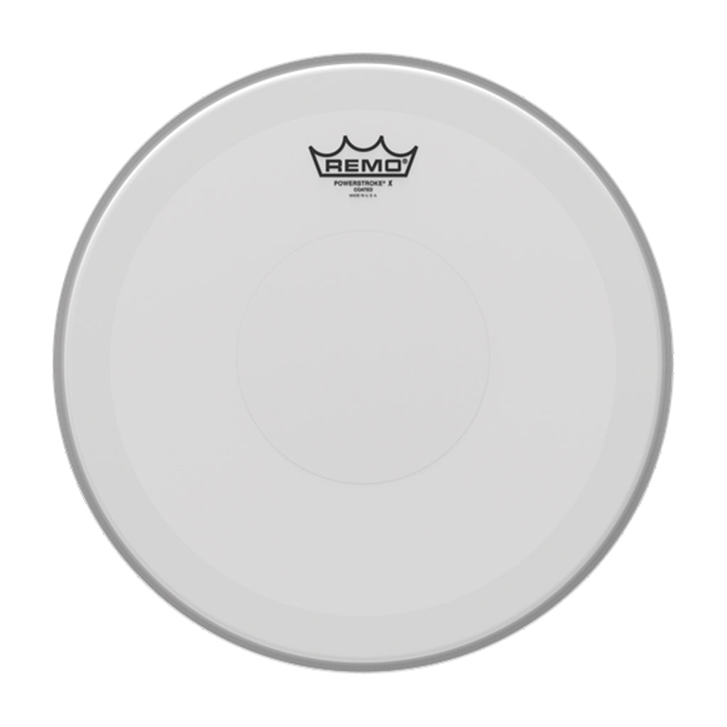 Remo - 14" Powerstroke X - Coated - Batter Clear Dot