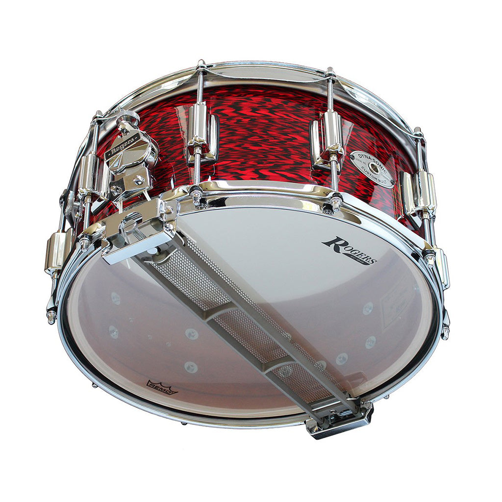 Rogers - 14"x6.5" - Beavertail Dyna-Sonic Snare Drum - Red Onyx
