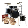 Yamaha - Stage Custom Birch - Euro Drum Kit Pack - Raven Black