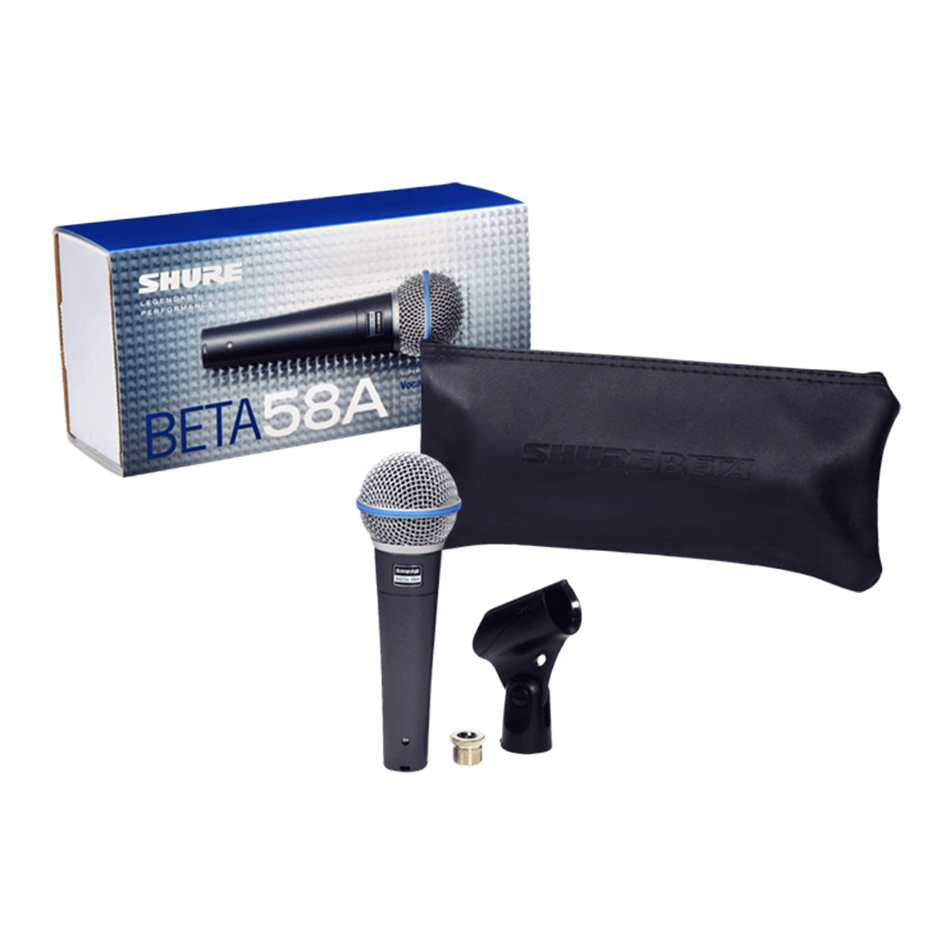 Shure BETA 58A Dynamic Vocal Microphone