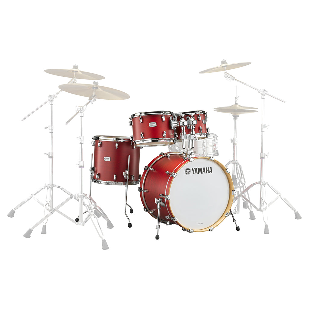 Yamaha Tour Custom Fusion Shell Pack - Candy Apple Satin