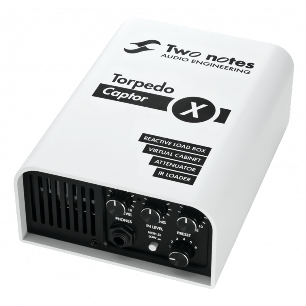 Two Notes Captor X Reactive Loadbox Attenuator Cab Simulator 8 Ohm