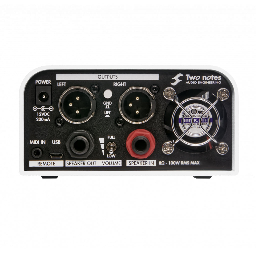 Two Notes Captor X Reactive Loadbox Attenuator Cab Simulator 8 Ohm