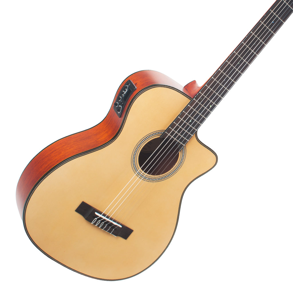 Valencia 430 Series 4 4 Nylon Acoustic with Pickup
