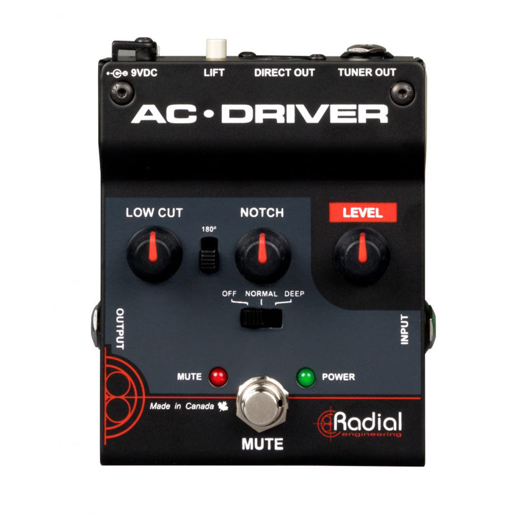 Radial AC-DRIVER - Acoustic Preamp with Feedback Control