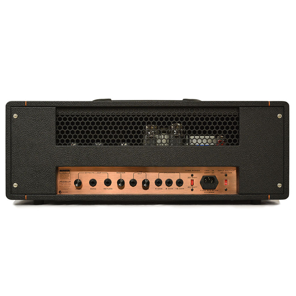 Achillies Amplification - Argos 40W Head - Black