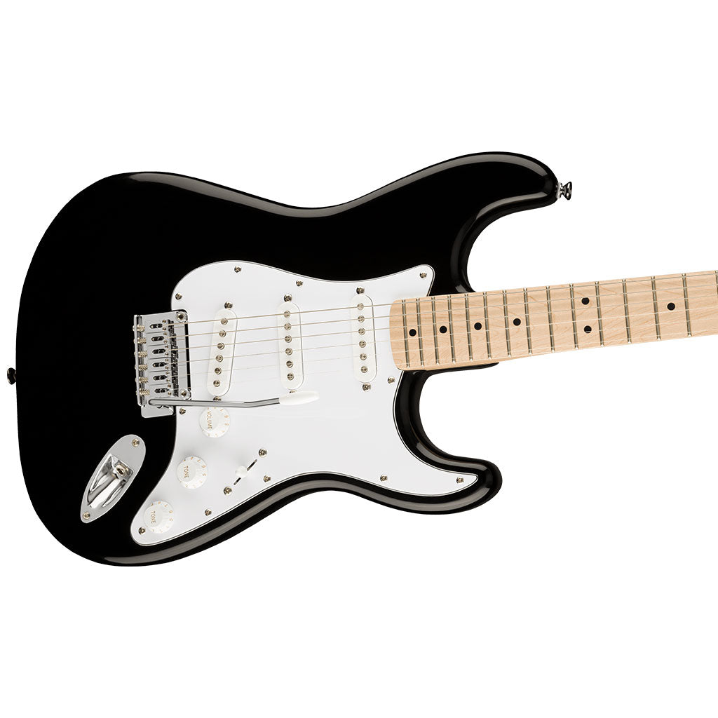 Squier - Affinity Series™ Stratocaster®, Maple Fingerboard, White Pickguard, Black