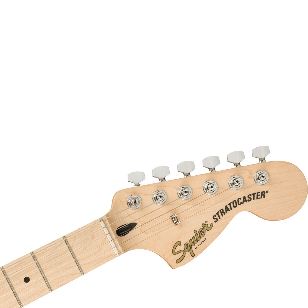 Squier - Affinity Series™ Stratocaster®, Maple Fingerboard, White Pickguard, Black