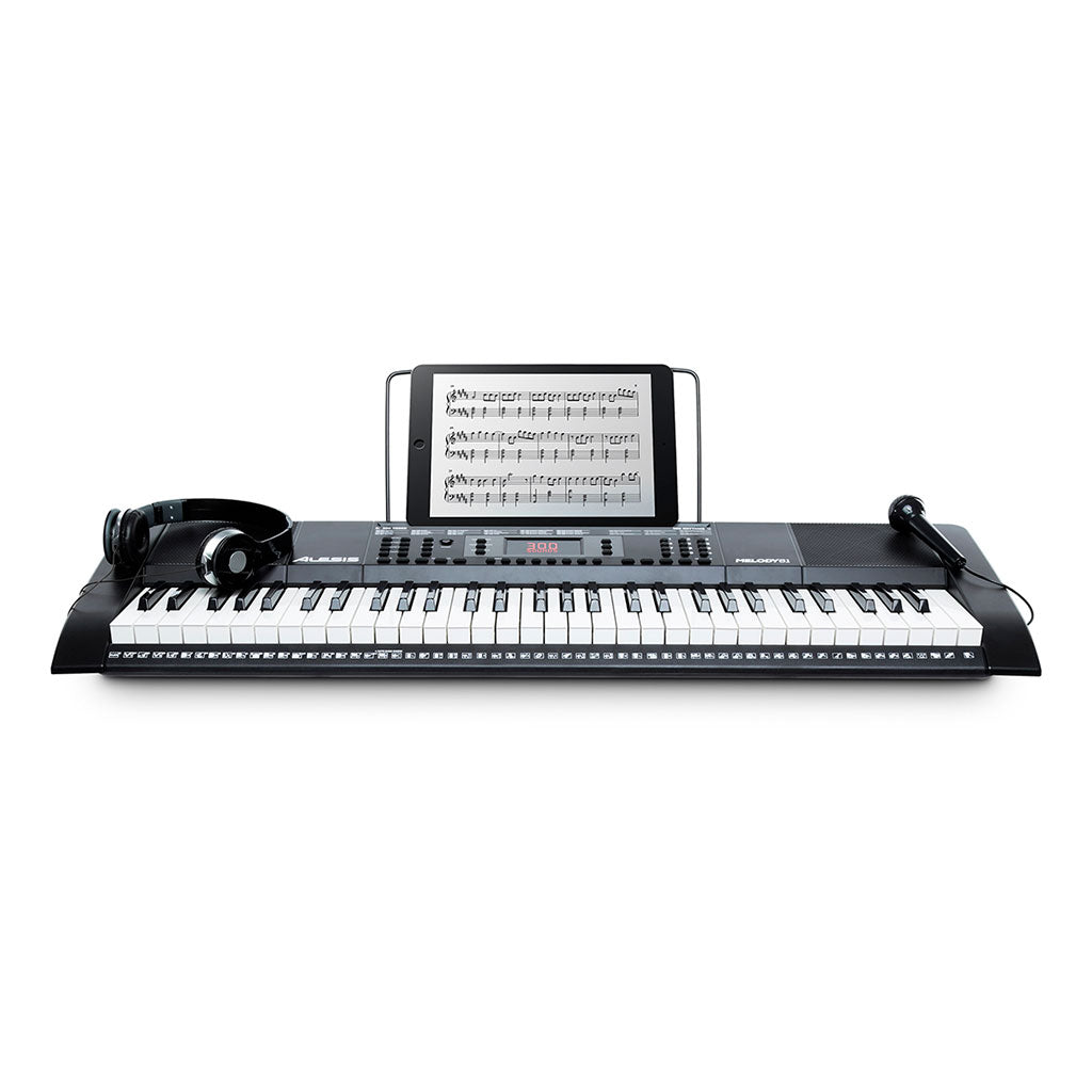 Alesis Melody 61 MkII - 61-Key Keyboard with Speakers + Accessory Pack
