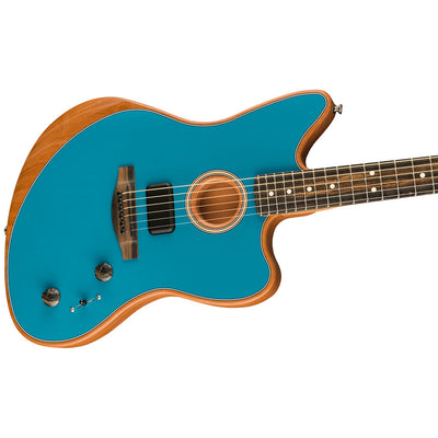Fender American Acoustasonic® Jazzmaster®, Ocean Turquoise, Ebony Fingerboard