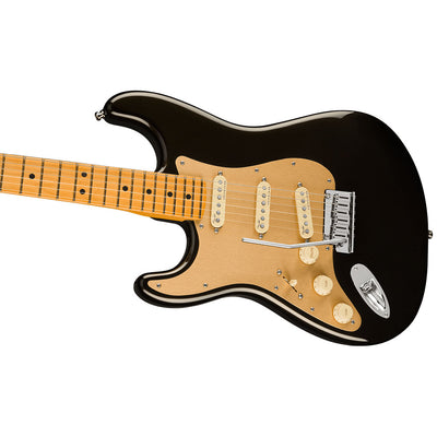Fender - American Ultra Stratocaster® Left-Hand, Maple Fingerboard, Texas Tea