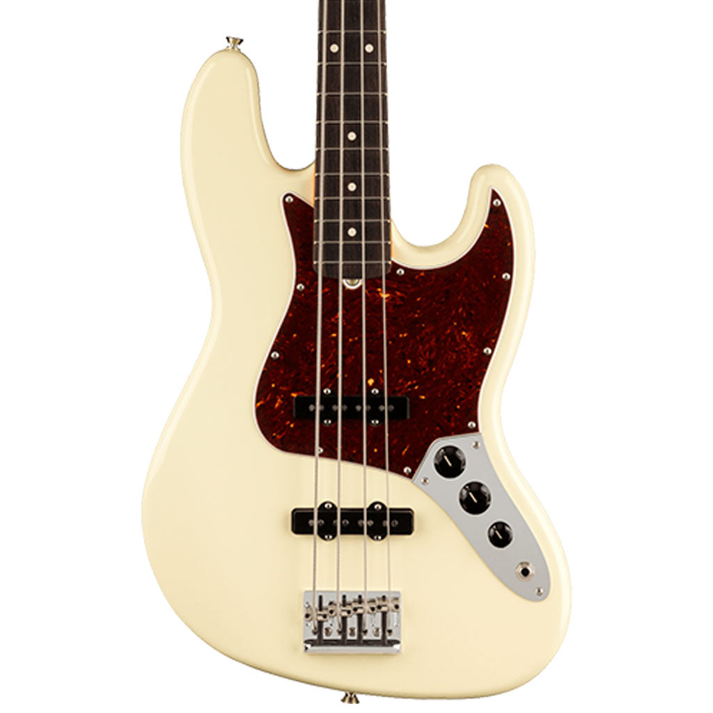 Fender - American Professional II Jazz Bass® - Rosewood Fingerboard - Olympic White