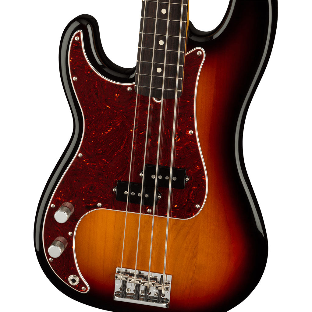 Fender - American Professional II Precision Bass® Left-Hand - Rosewood Fingerboard - 3-Color Sunburst