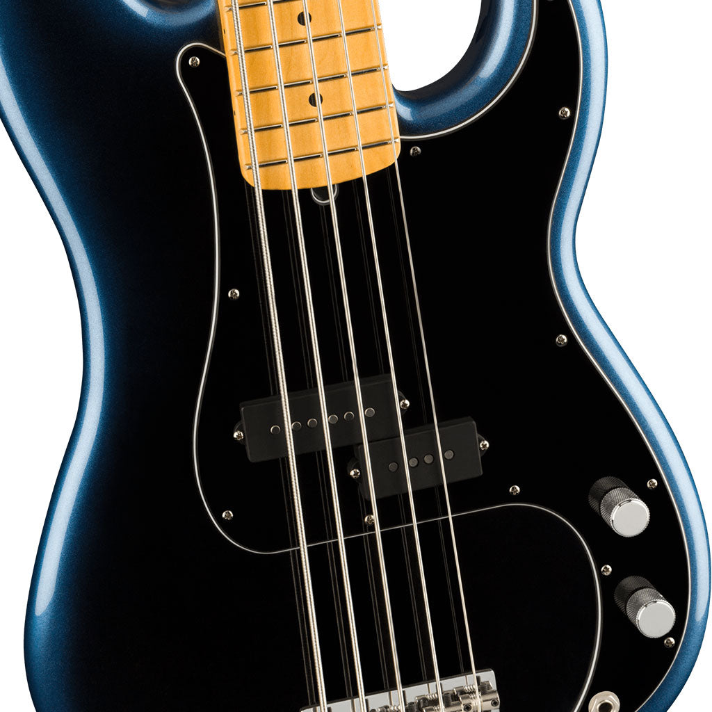 Fender - American Professional II Precision Bass® V - Maple Fingerboard - Dark Night