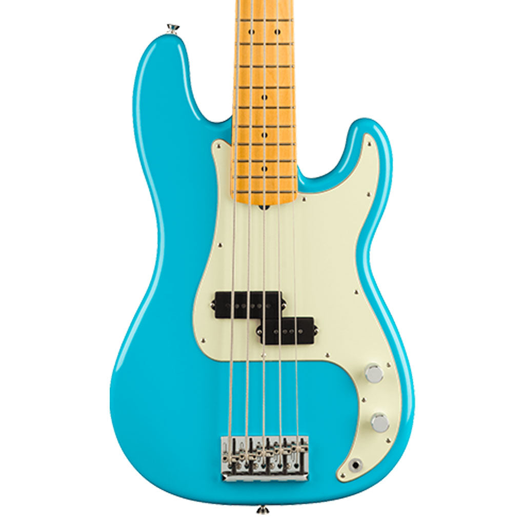 Fender - American Professional II Precision Bass® V - Maple Fingerboard - Miami Blue