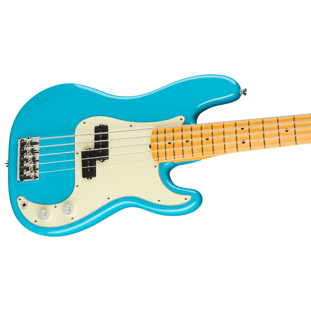 Fender - American Professional II Precision Bass® V - Maple Fingerboard - Miami Blue