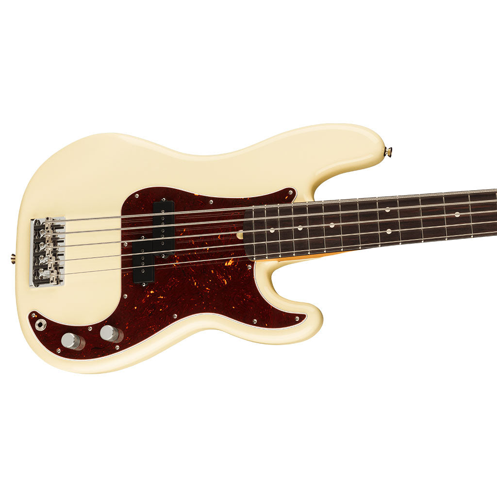 Fender - American Professional II Precision Bass® V - Rosewood Fingerboard - Olympic White