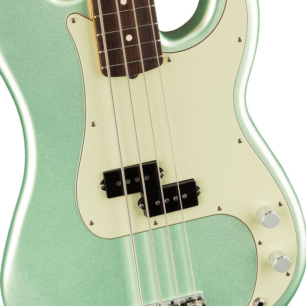 Fender - American Professional II Precision Bass® - Rosewood Fingerboard - Mystic Surf Green