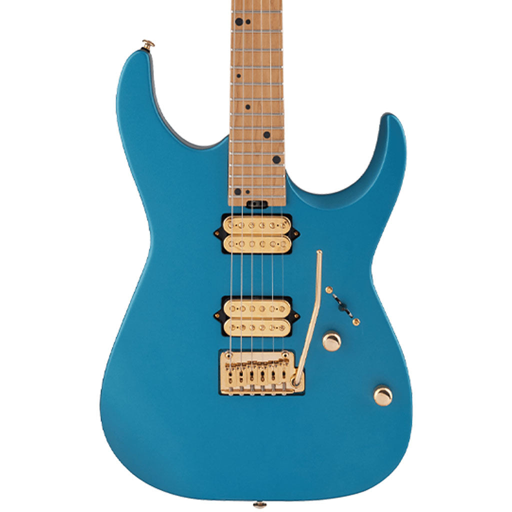 Charvel Angel Vivaldi Signature Pro-Mod DK24-6 Nova - Caramelized Maple Fingerboard - Lucerne Aqua Firemist