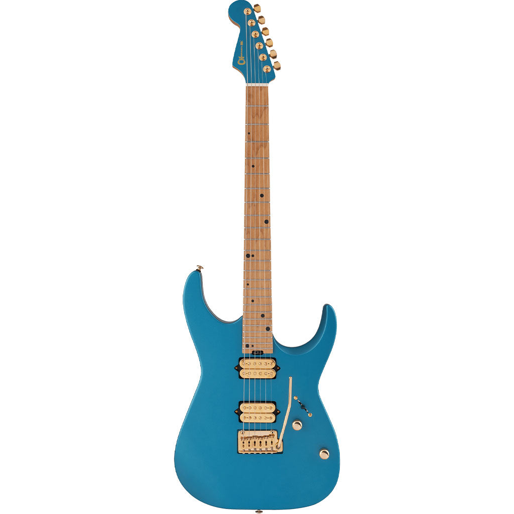 Charvel Angel Vivaldi Signature Pro-Mod DK24-6 Nova - Caramelized Maple Fingerboard - Lucerne Aqua Firemist