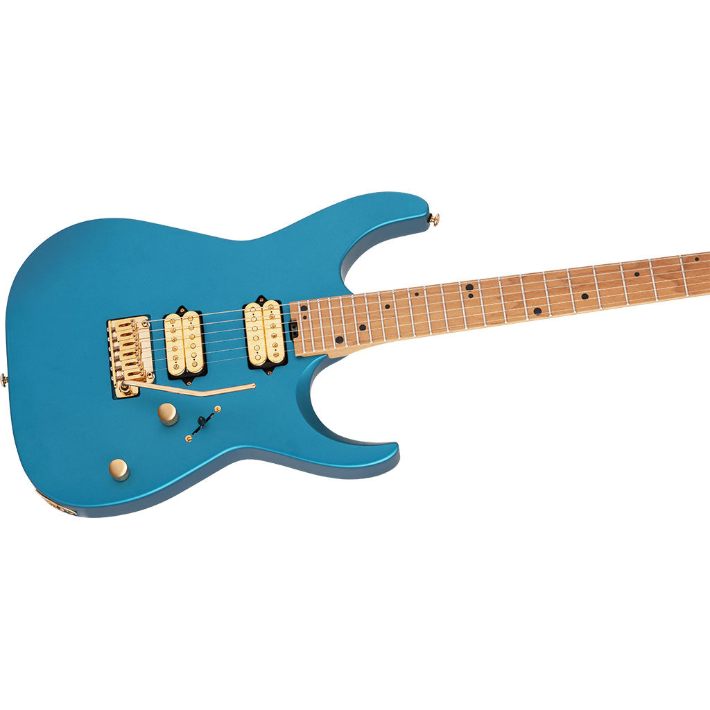 Charvel Angel Vivaldi Signature Pro-Mod DK24-6 Nova - Caramelized Maple Fingerboard - Lucerne Aqua Firemist