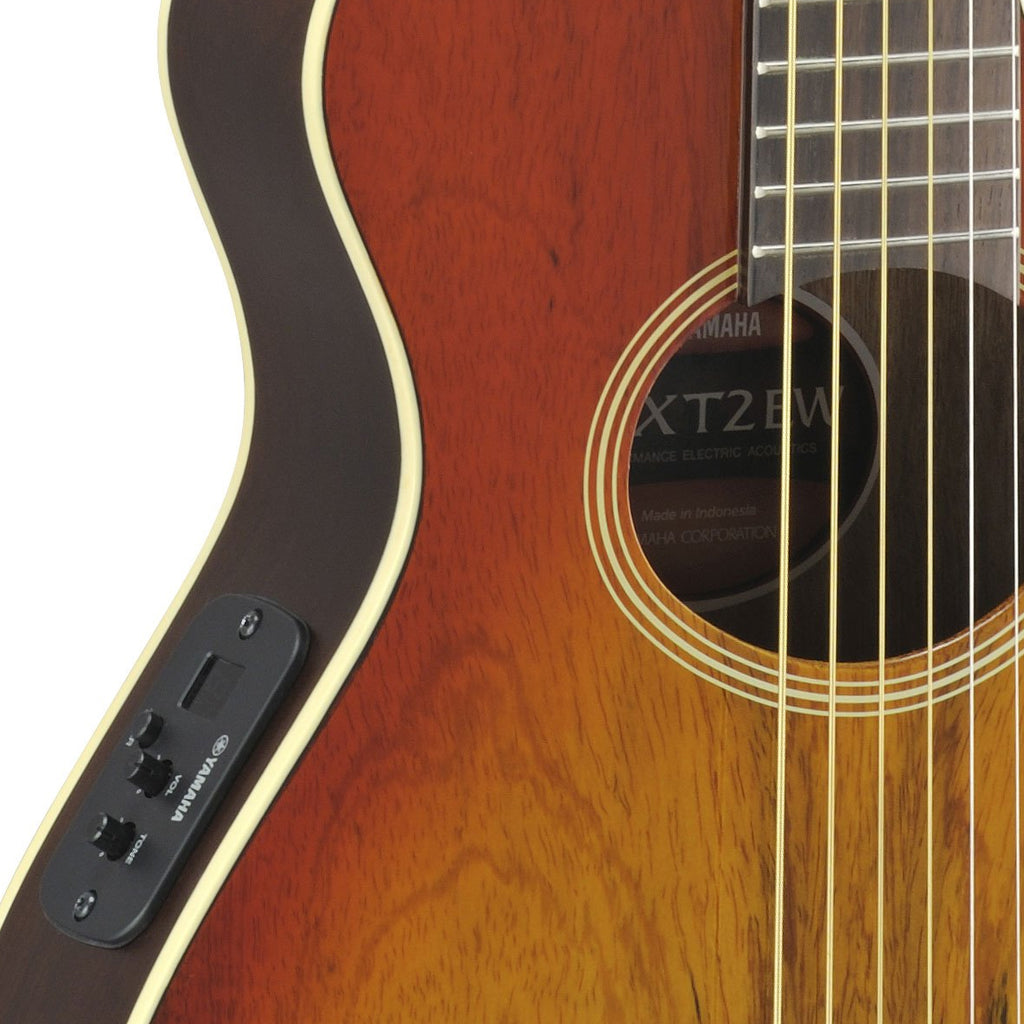Yamaha APXT2EW LAB 3/4 Acoustic Guitar Exotic Wood Light Amber Burst