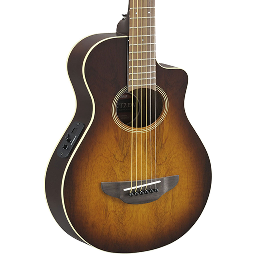 Yamaha APXT2EW Exotic Wood 3/4 Acoustic/Electric Guitar w/Gigbag - Tobacco Brown Sunburst
