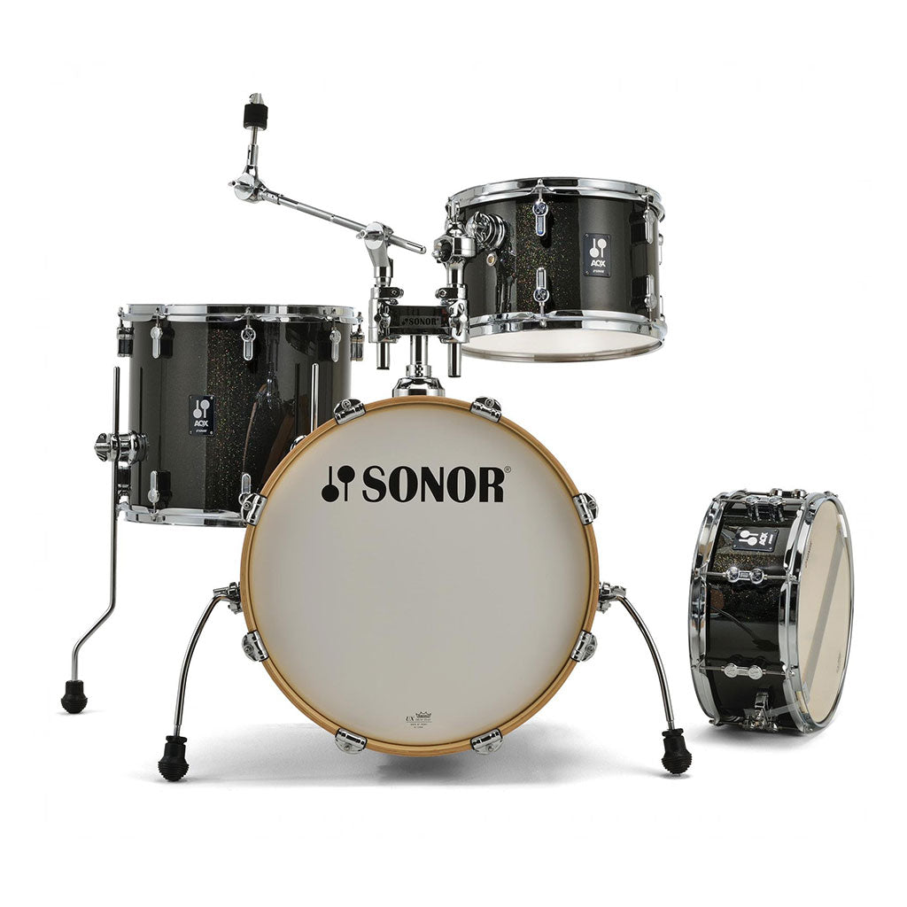 Sonor - AQX Series Jazz Set - Black Midnight Sparkle