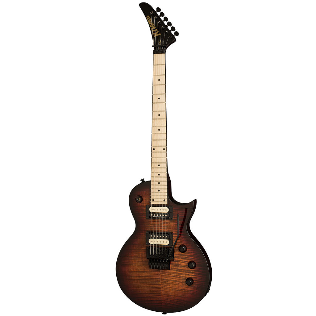 Kramer Assault Plus Reverse Headstock - Maple Fretboard - Bengal Burst