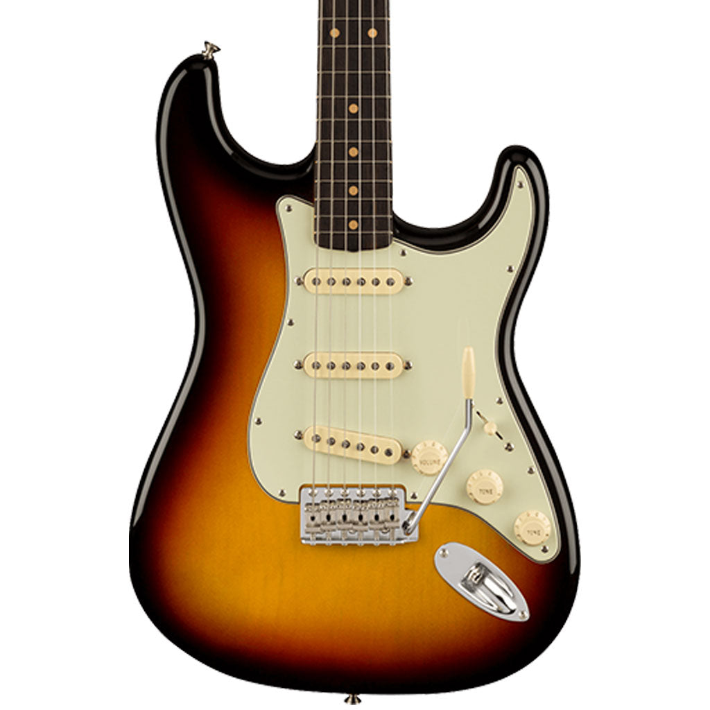 Fender American Vintage II 1961 Stratocaster®, Rosewood Fingerboard, 3-Color Sunburst-Sky Music