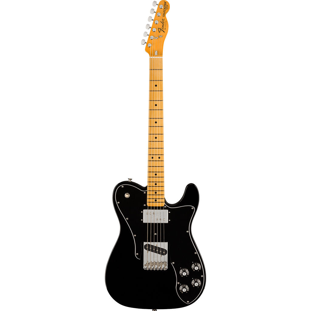 Fender American Vintage II 1977 Telecaster® Custom, Maple Fingerboard, Black-Sky Music