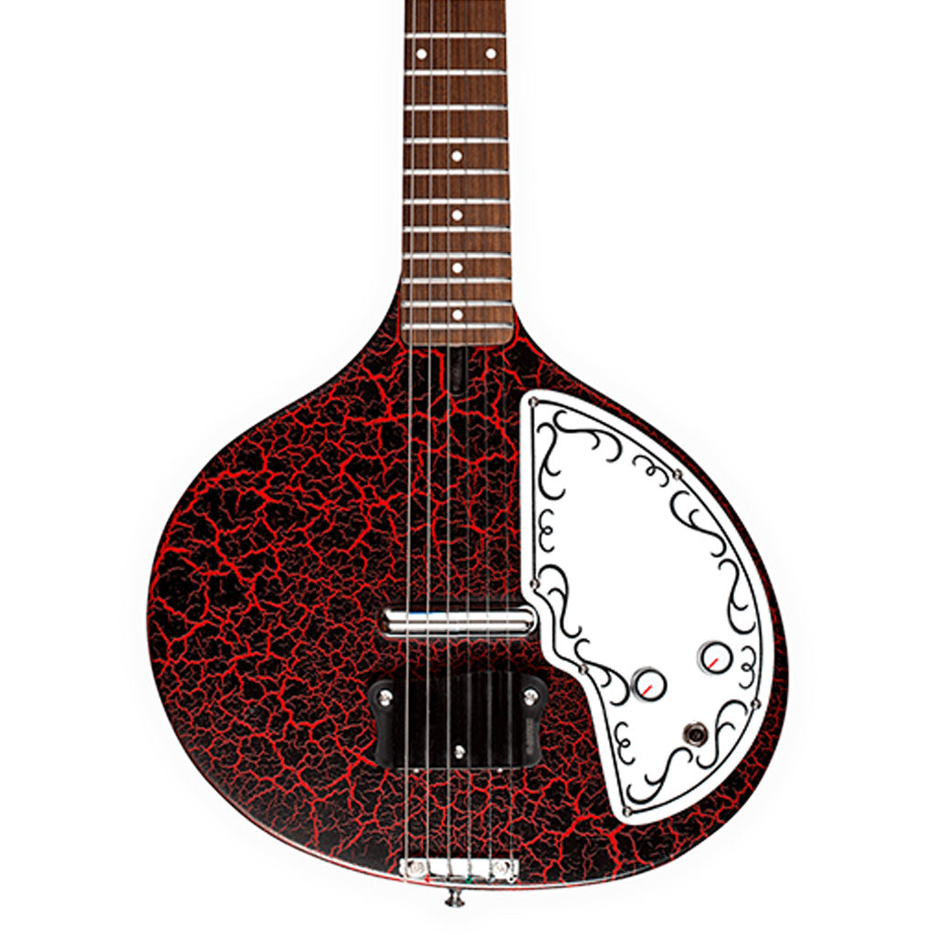 Danelectro &#39;68 Baby Sitar - Red