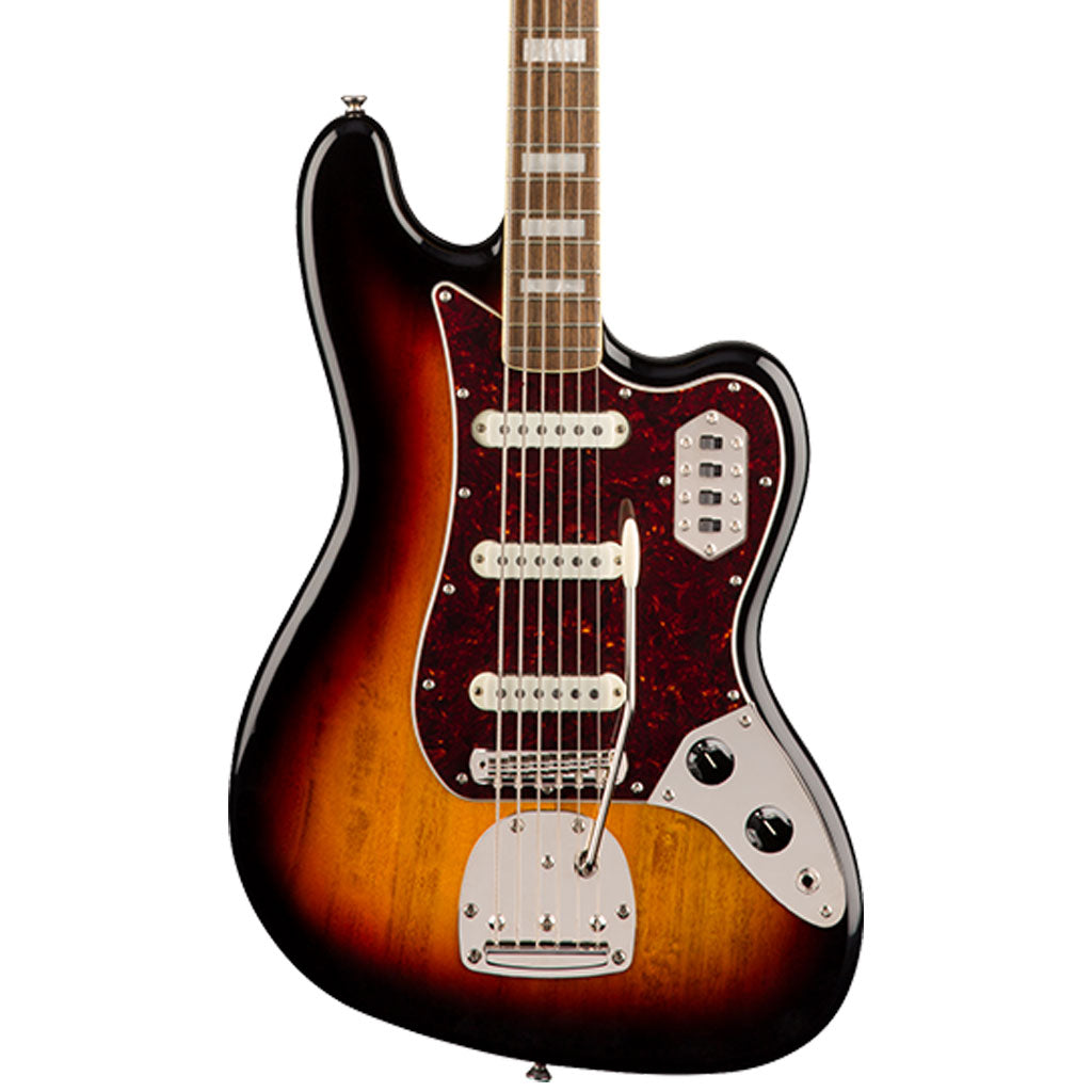 Squier Classic Vibe Bass VI - 3 Tone Sunburst - Laurel Fretboard