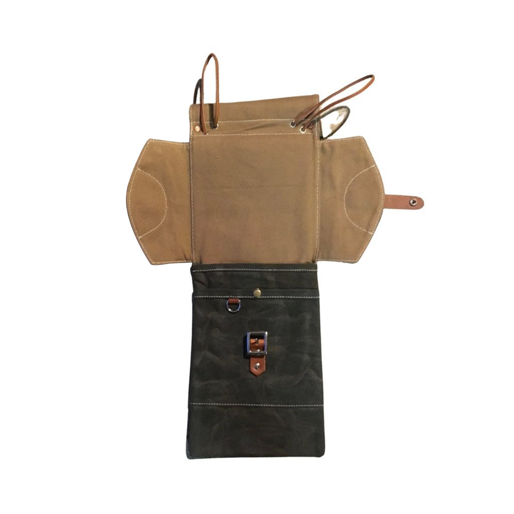 Tackle - Compact Waxed Canvas - Stick Bag, Brown