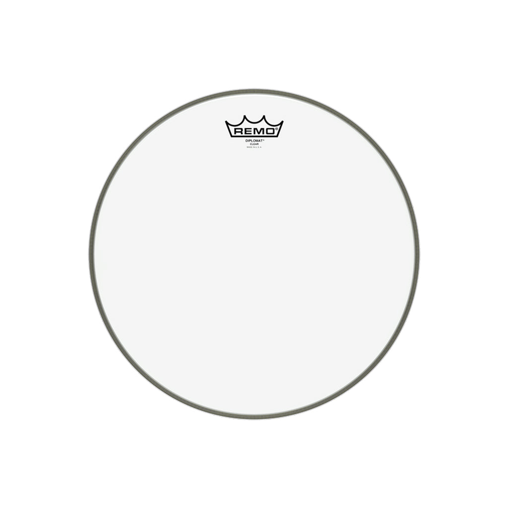 Remo - 10" Diplomat - Clear