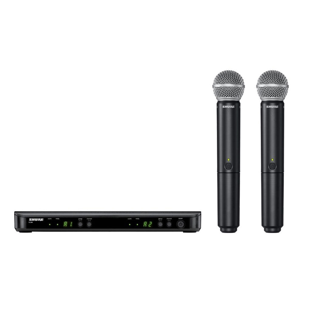 Shure BLX288/SM58 Wireless Dual Handheld System