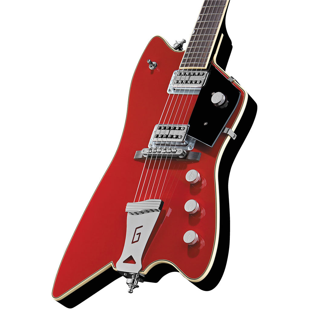 Gretsch G6199 Billy Bo G Cutout Tailpiece TV Jones Firebird Red